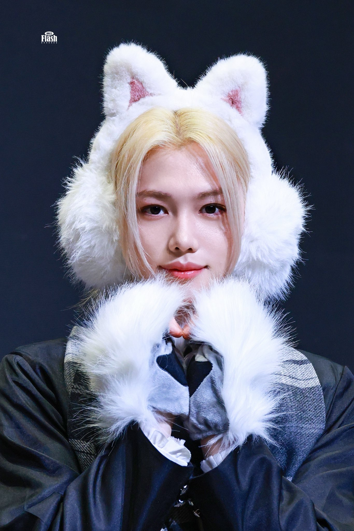 A moment captured by Felix (Stray Kids)'s fan