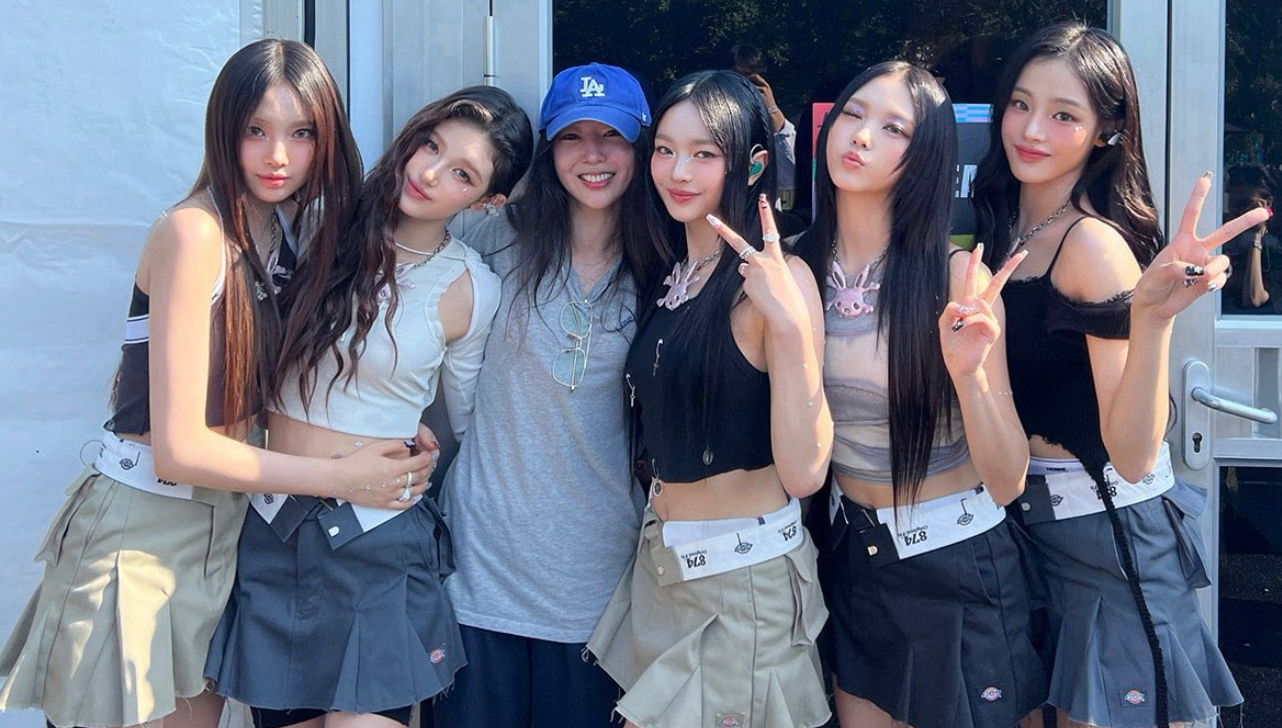 뉴진스 팬이 찍은 순간