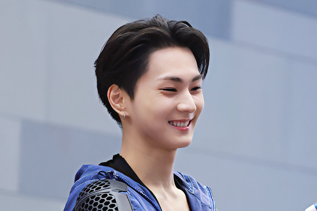 A moment captured by Jungwon (ENHYPEN)'s fan