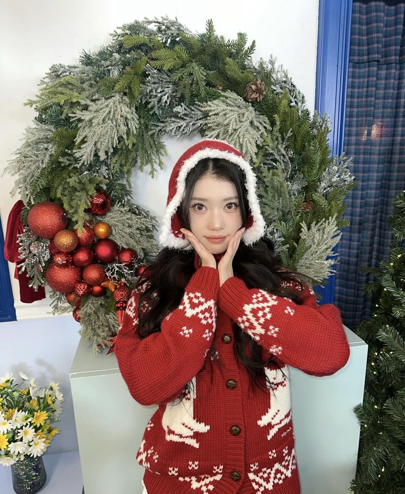 A moment captured by Xiao Ting (Kep1er)'s fan