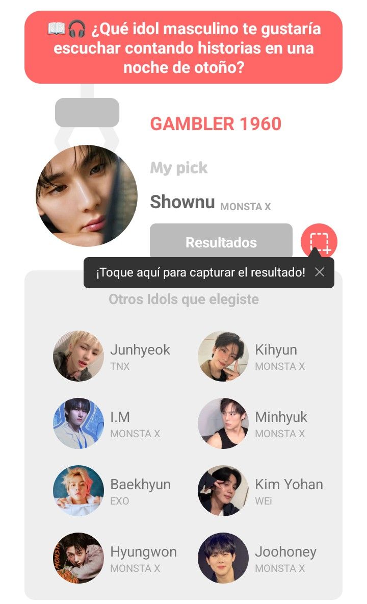 Momen yang diabadikan oleh penggemar Shownu (MONSTA X)