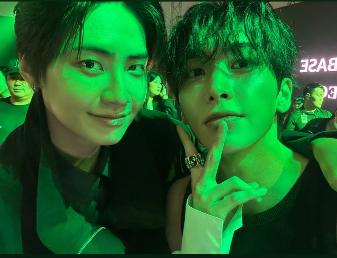 A moment captured by Xiao (UP10TION)'s fan