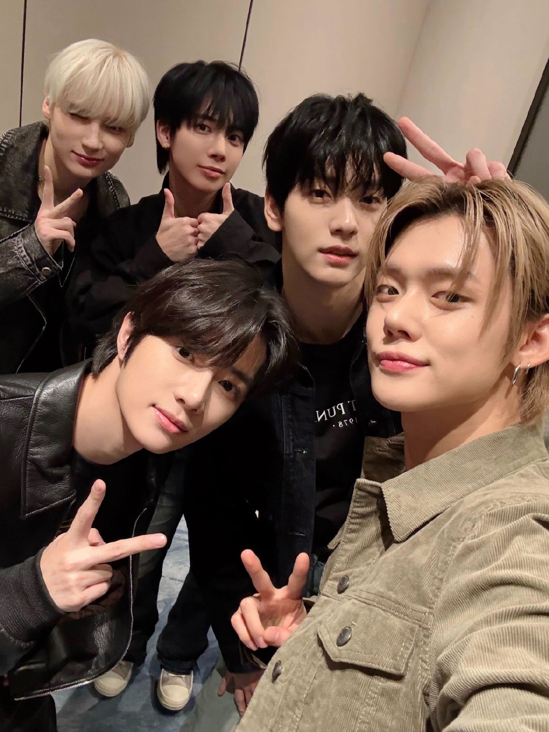 Recent activity shot of TOMORROW X TOGETHER