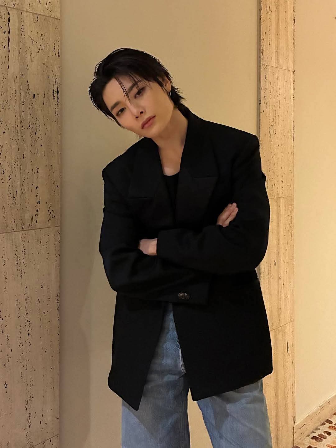 Foto terbaru I.N (Stray Kids)