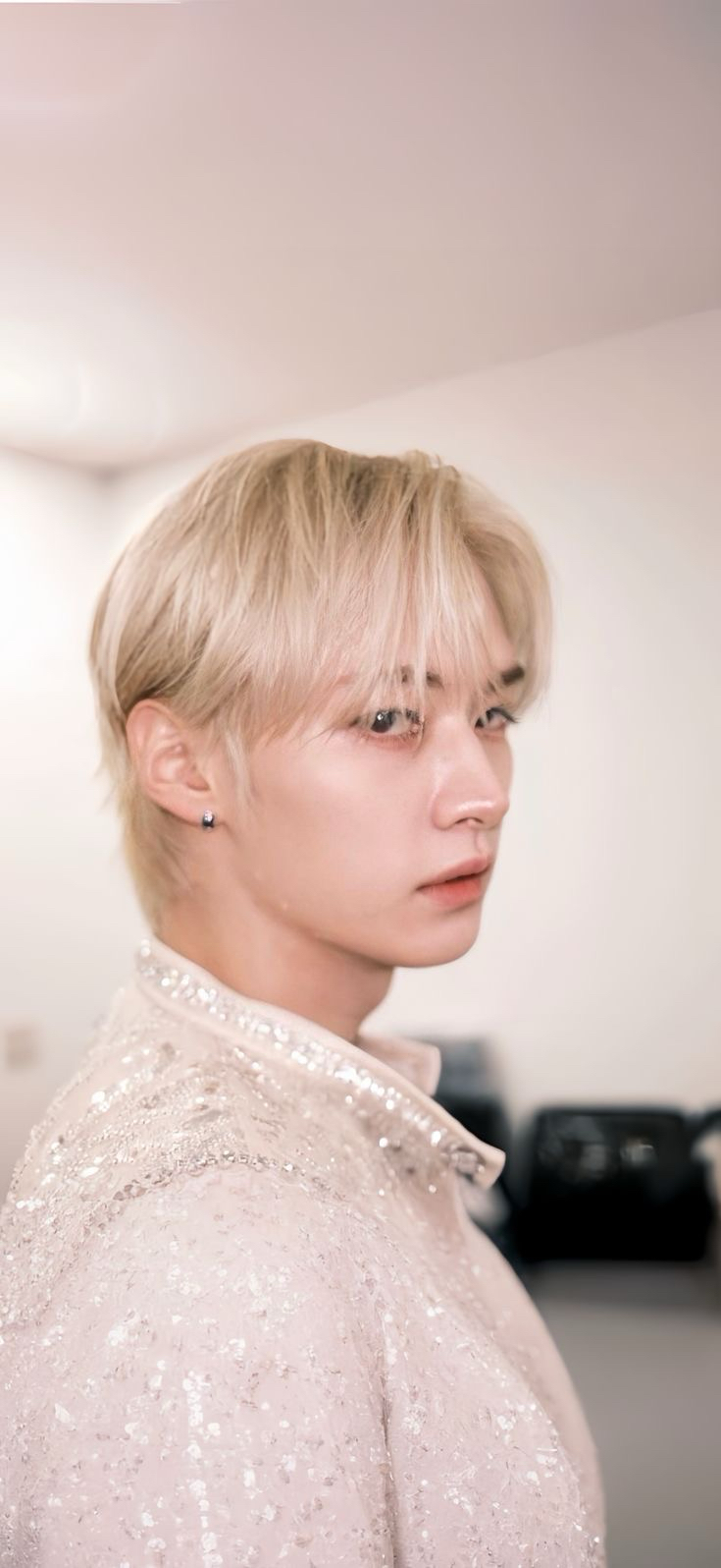 Recent activity shot of Lee Know (Stray Kids)