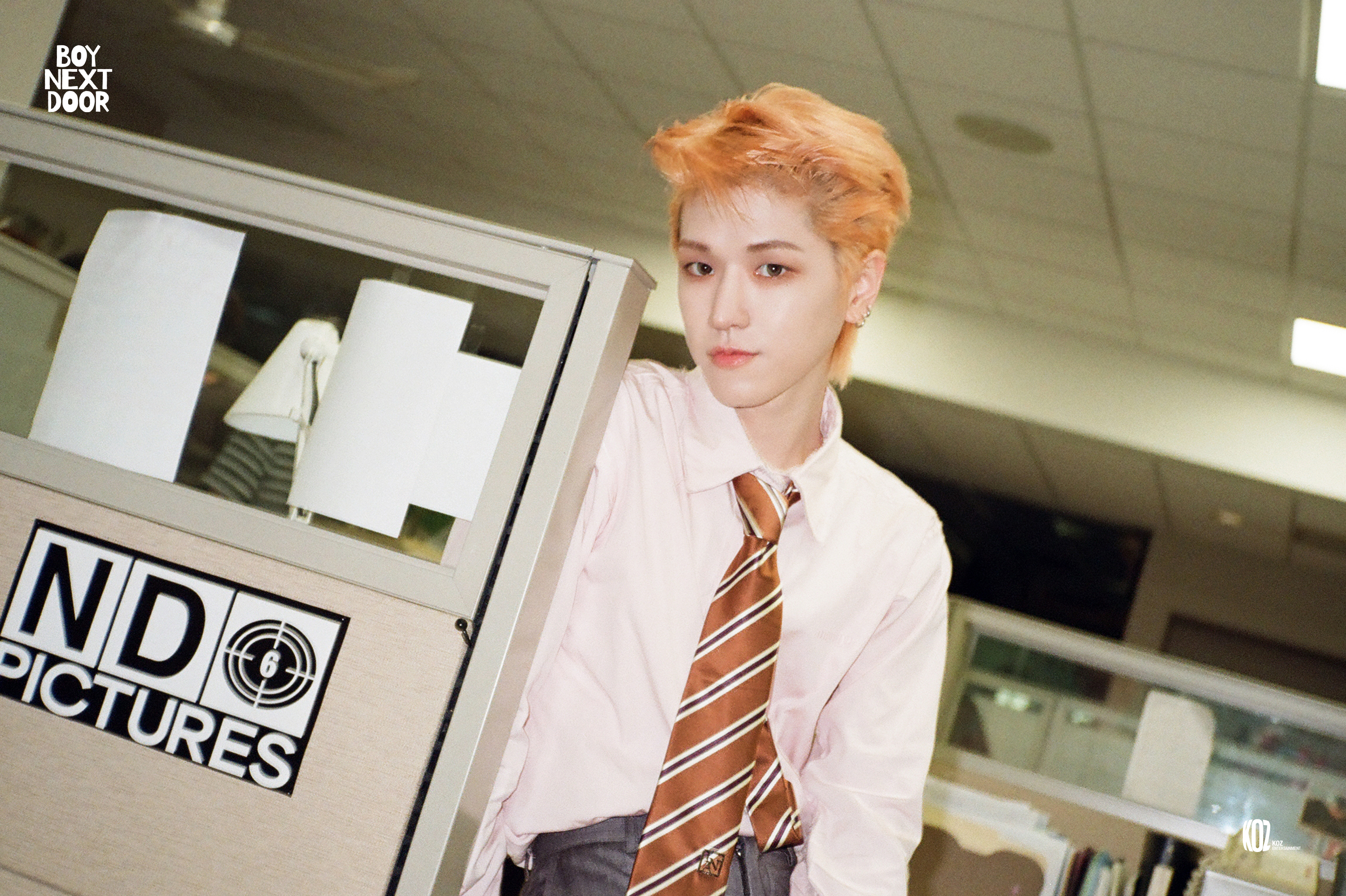 Momen yang diabadikan oleh penggemar Riwoo (BOYNEXTDOOR)