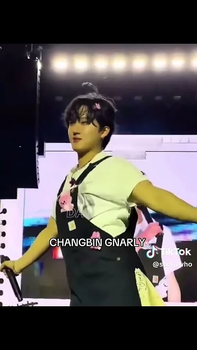Behind-the-scenes cut of Changbin (Stray Kids)