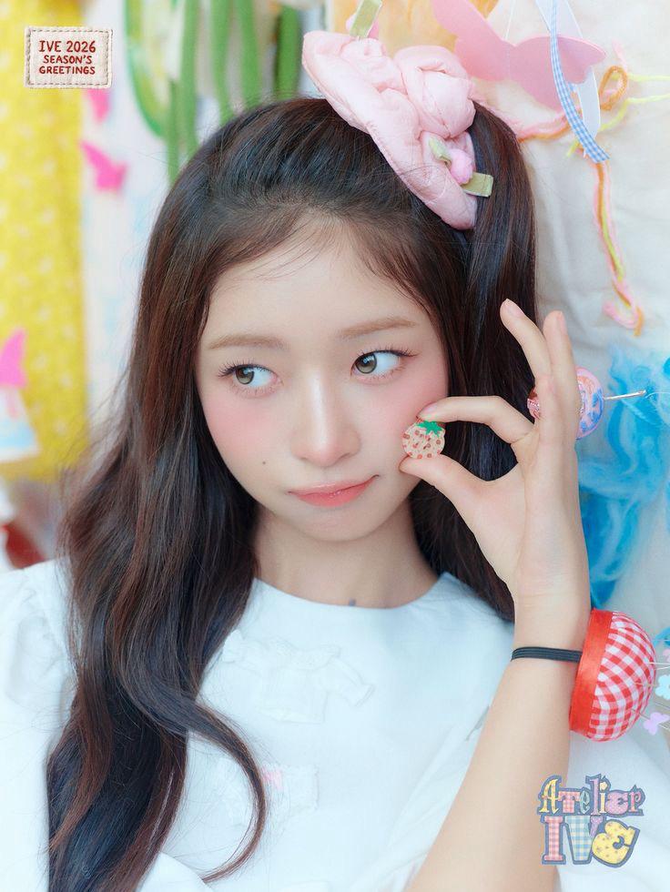 Momen yang diabadikan oleh penggemar Rei (IVE)