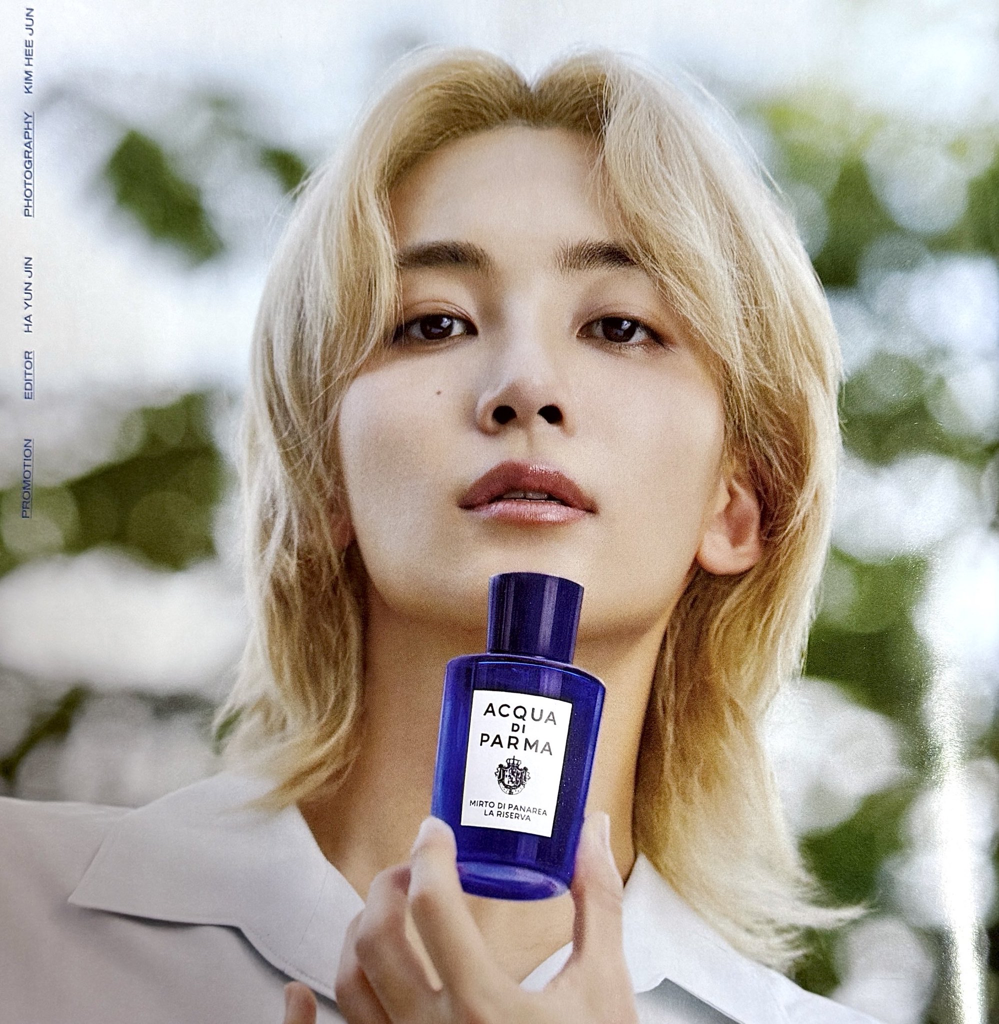 A moment captured by Jeonghan (SEVENTEEN)'s fan