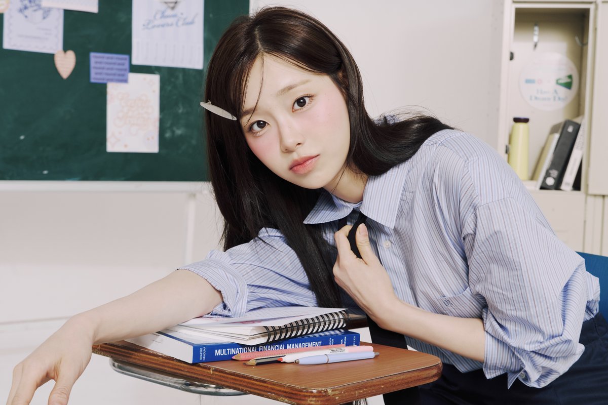 A moment captured by Chuu's fan