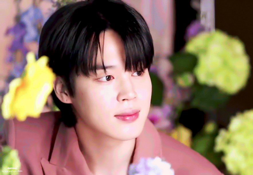 A moment captured by Jimin (BTS)'s fan