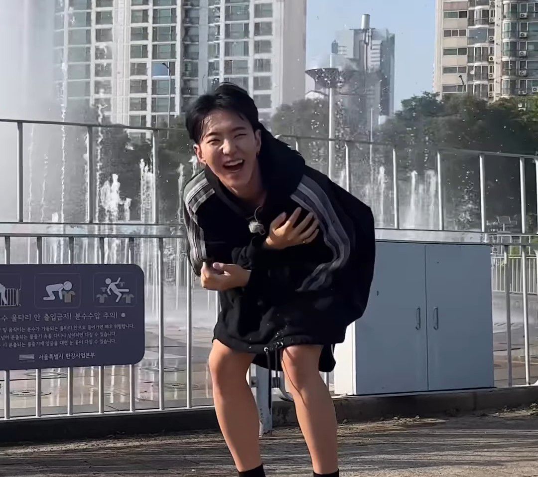 A moment captured by Hoshi (SEVENTEEN)'s fan