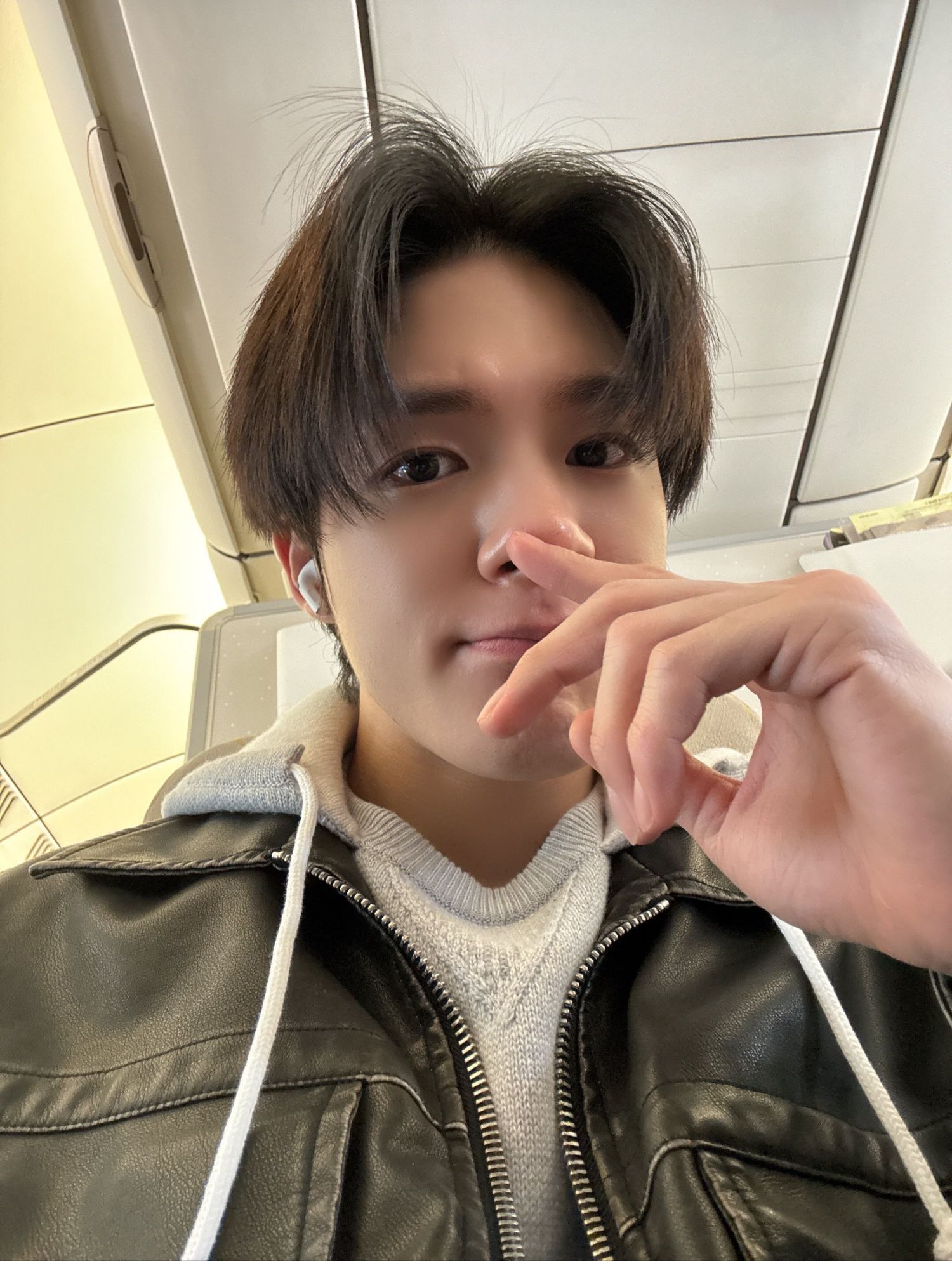 A moment captured by Jeno (NCT DREAM)'s fan