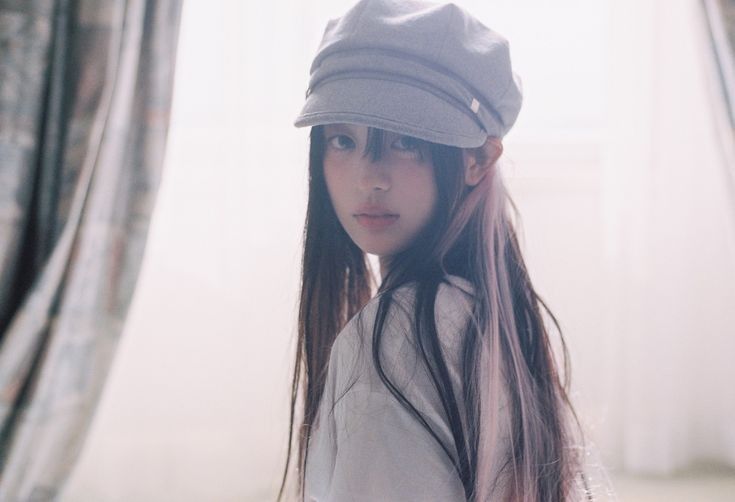 Recent activity shot of Minju (ILLIT)