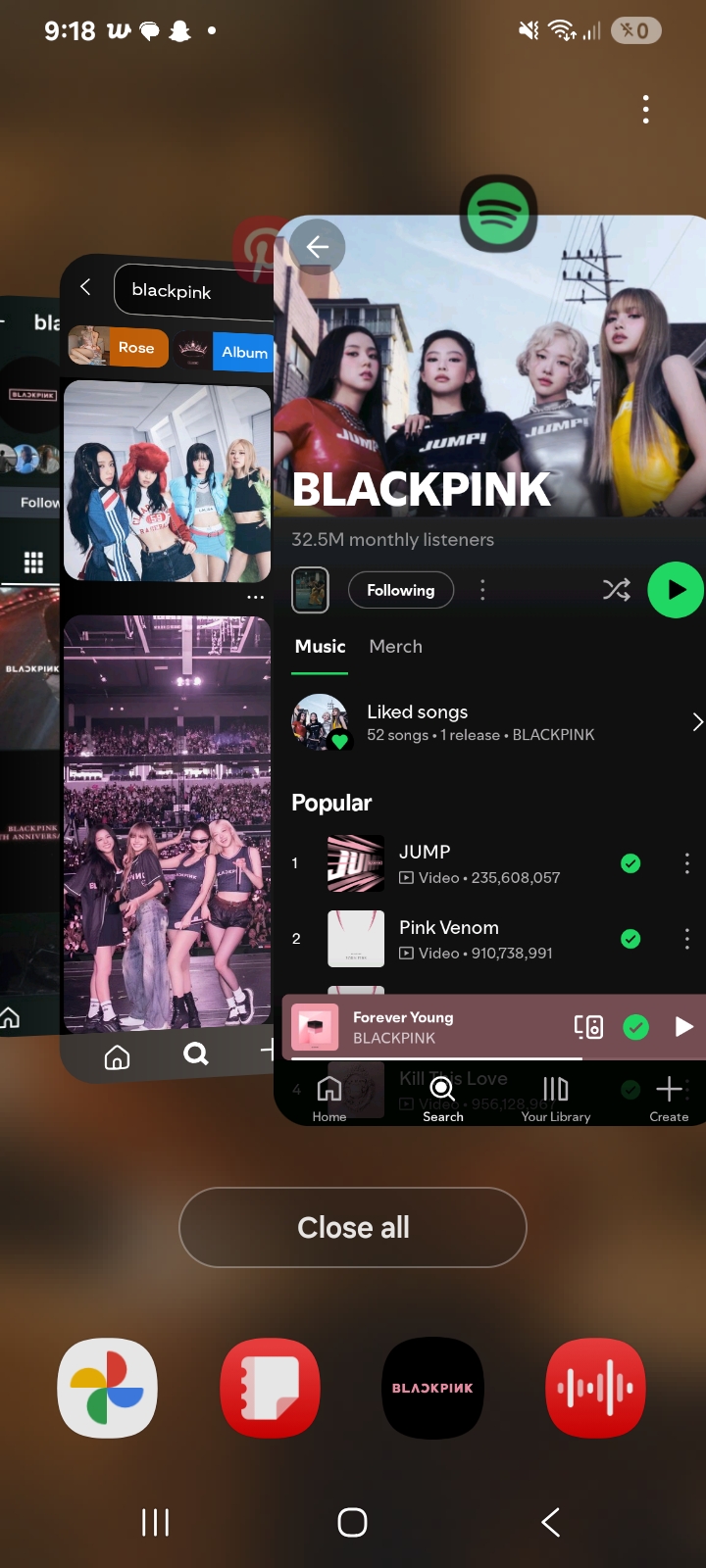 Fan-made special wallpaper for BLACKPINK