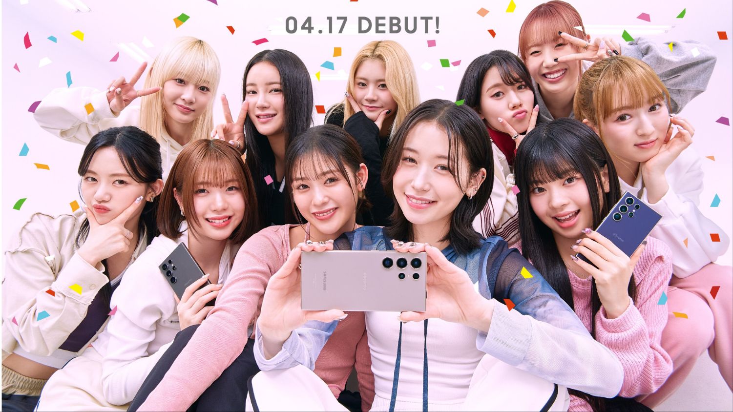 Behind-the-scenes cut of Kasahara Momona (ME:I)