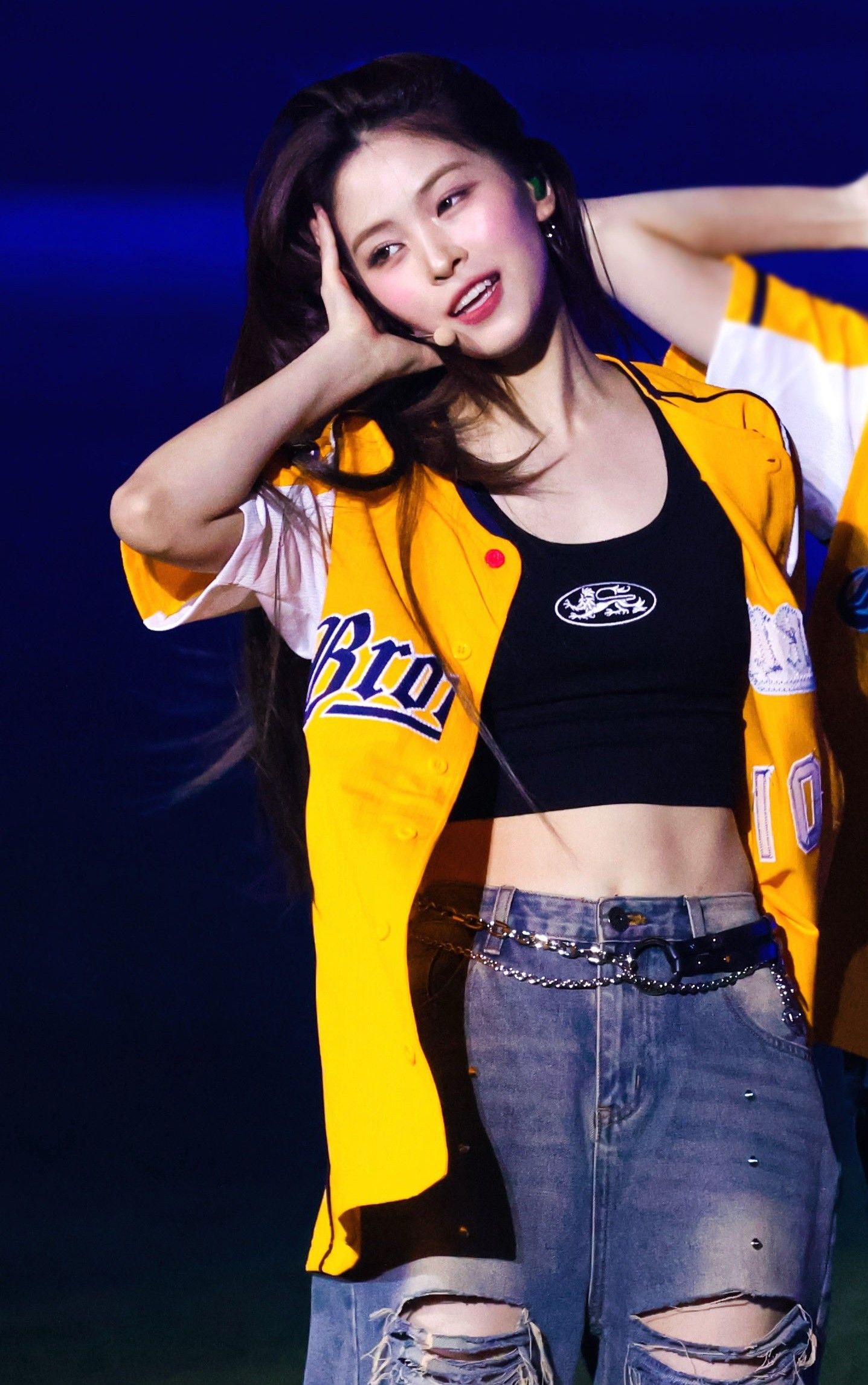 A moment captured by ITZY's fan