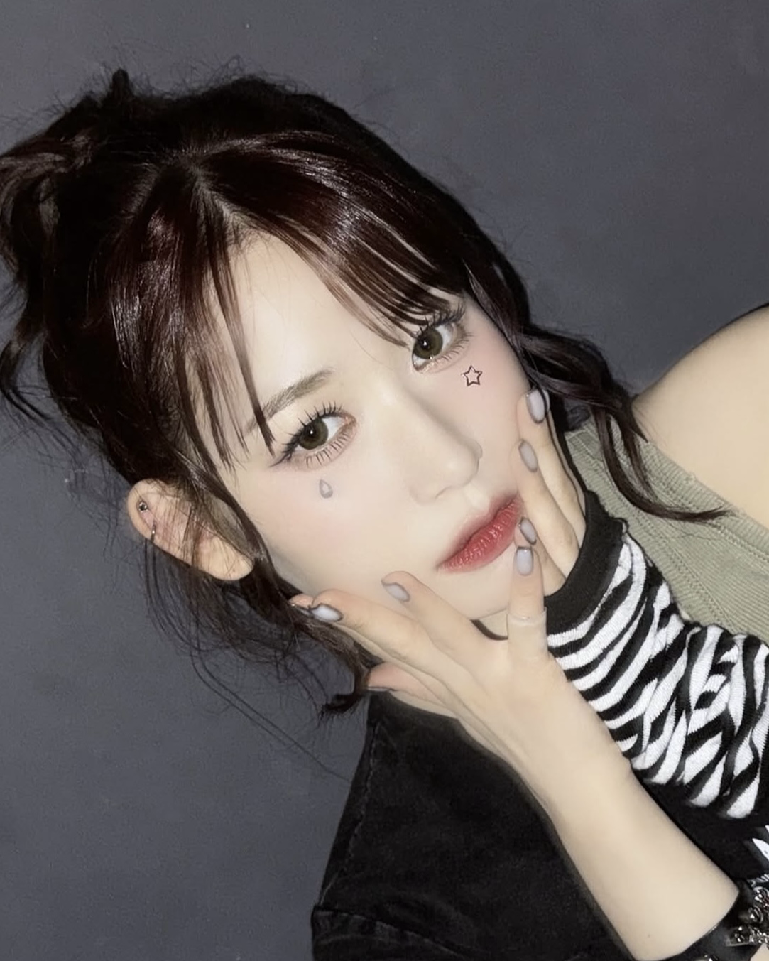 A moment captured by Kasahara Momona (ME:I)'s fan