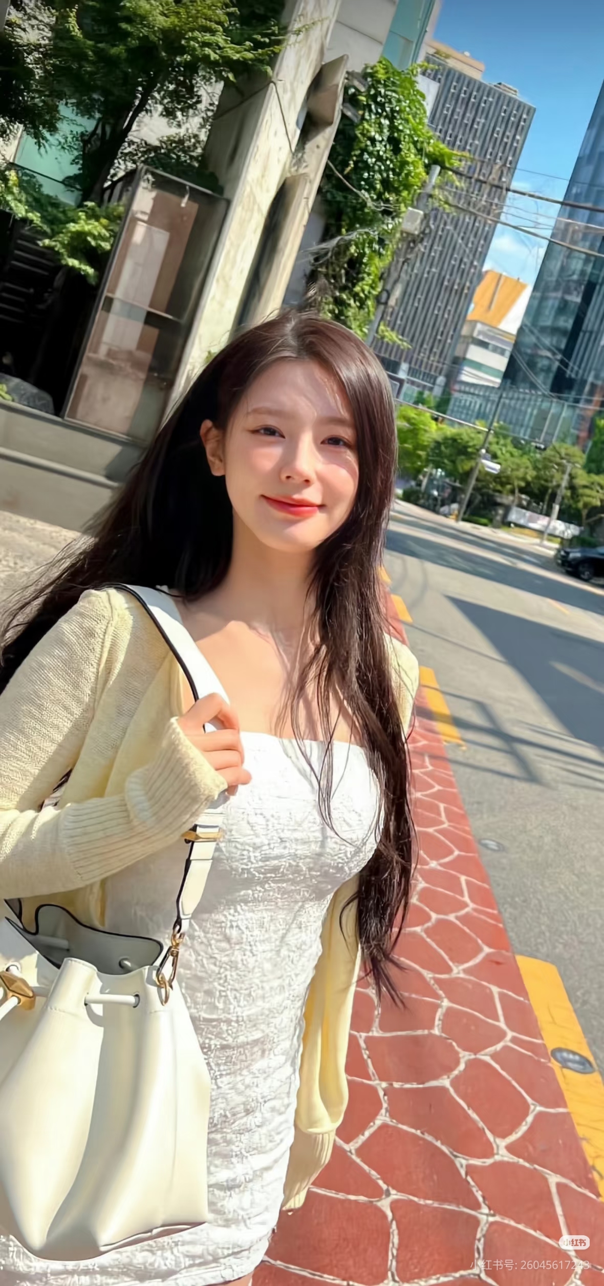 Recent activity shot of Miyeon (i-dle)