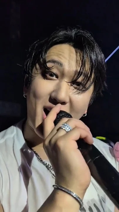 Recent activity shot of Changbin (Stray Kids)