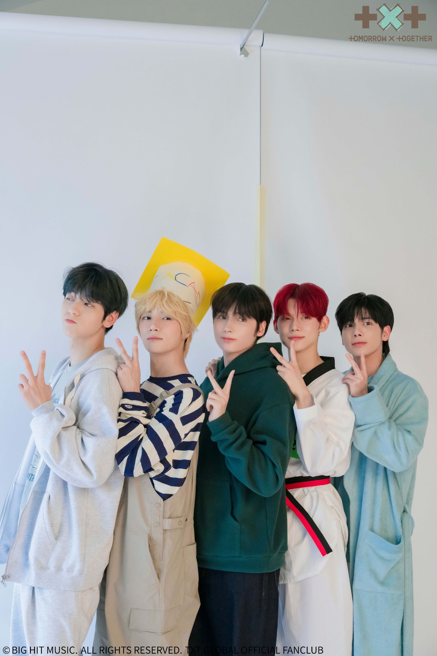 A moment captured by TOMORROW X TOGETHER's fan