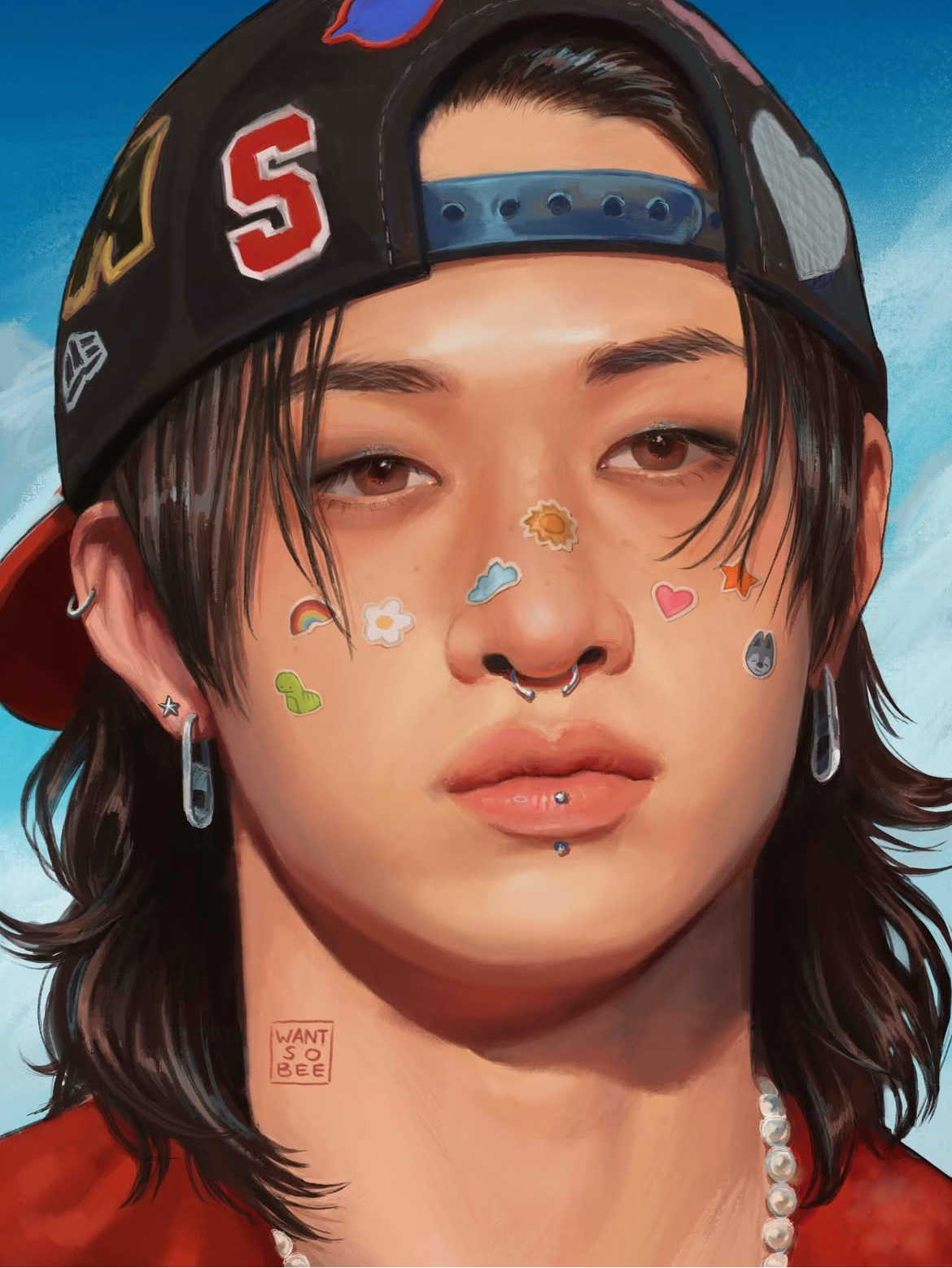 Recent activity shot of Bang Chan (Stray Kids)