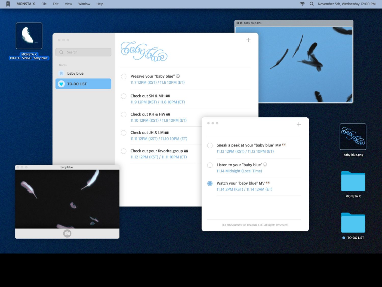 A moment captured by I.M (MONSTA X)'s fan
