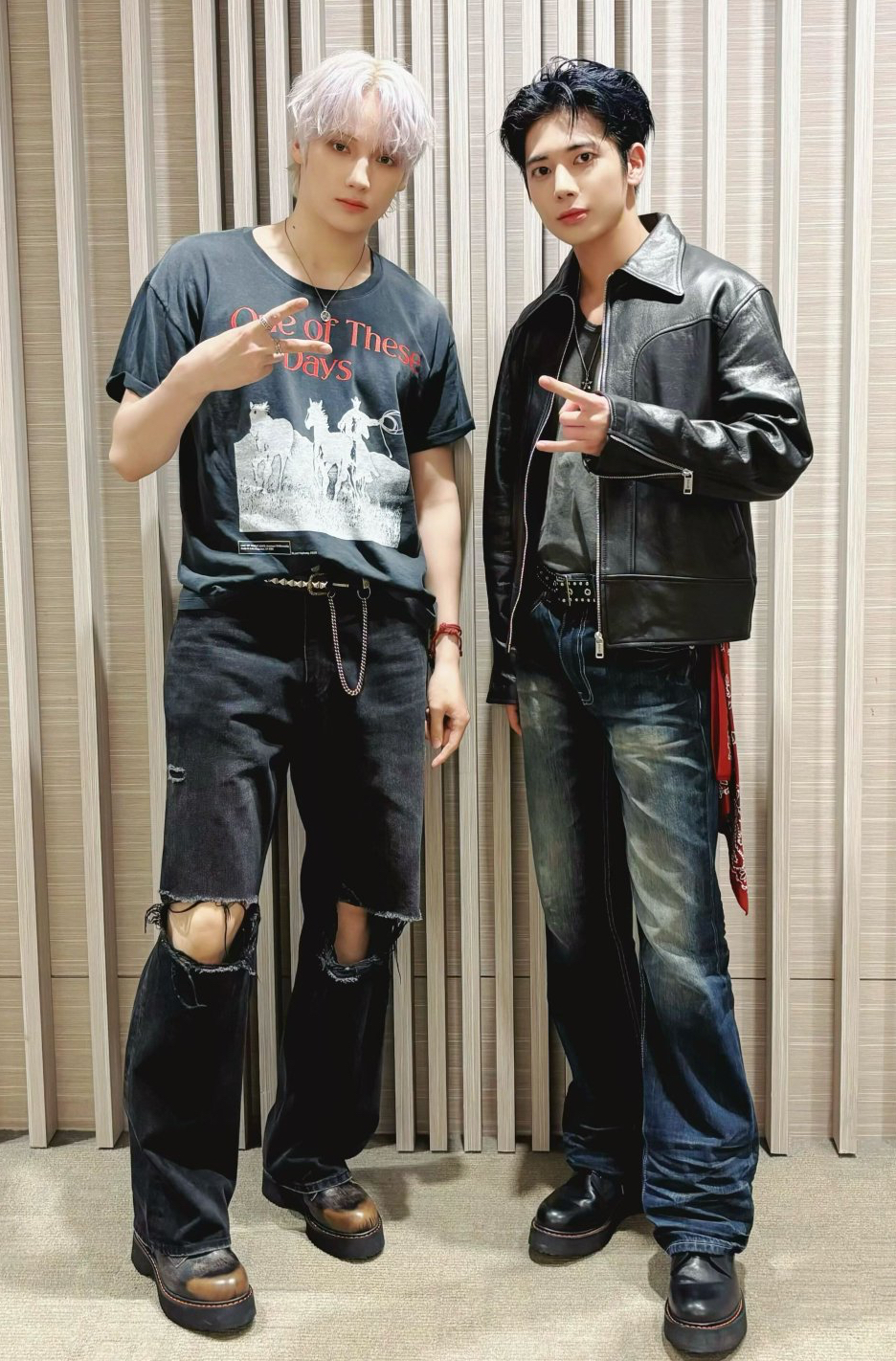 Recent activity shot of Taehyun (TOMORROW X TOGETHER)