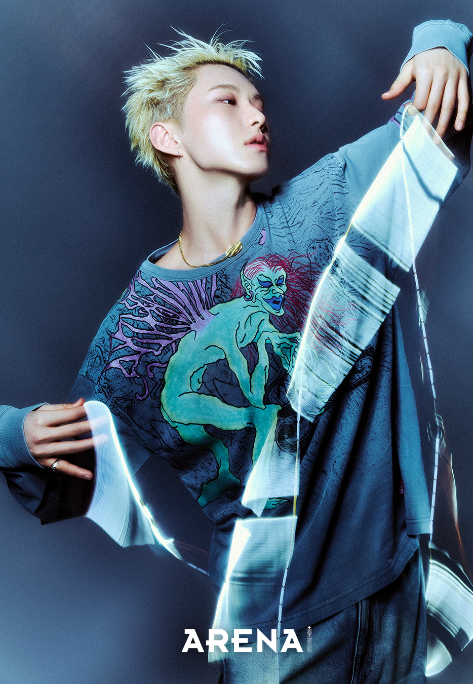 Recent activity shot of Hoshi (SEVENTEEN)