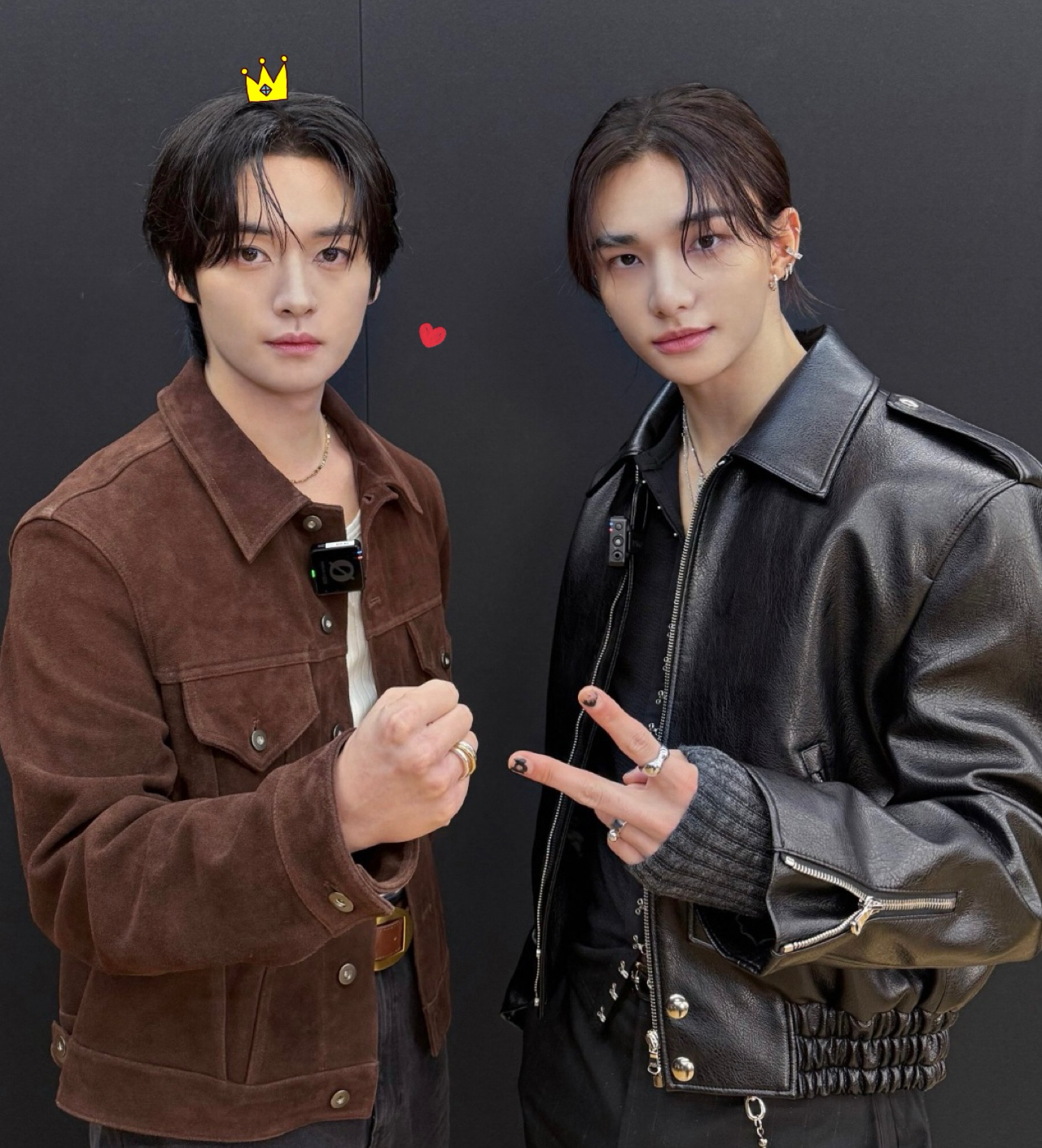 A moment captured by Hyunjin (Stray Kids)'s fan