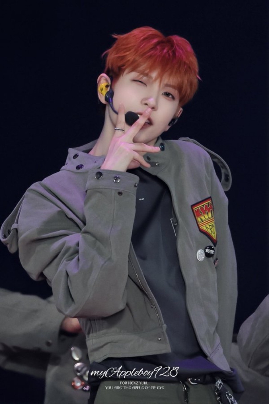 A moment captured by Yuki (NEXZ)'s fan