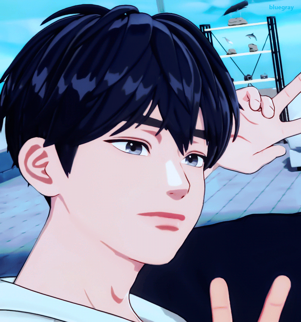 A moment captured by Yejun (PLAVE)'s fan