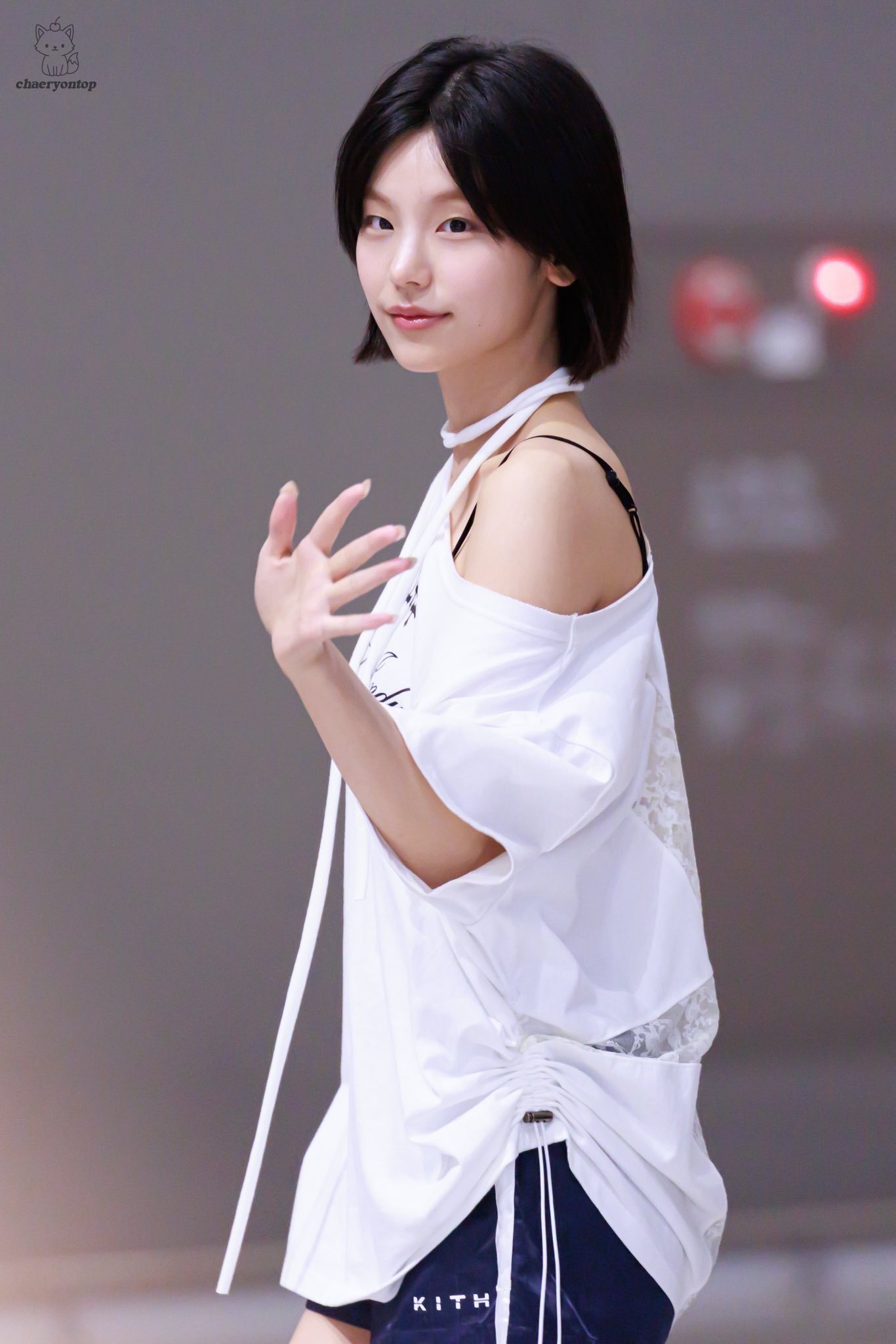 A moment captured by Yeji (ITZY)'s fan