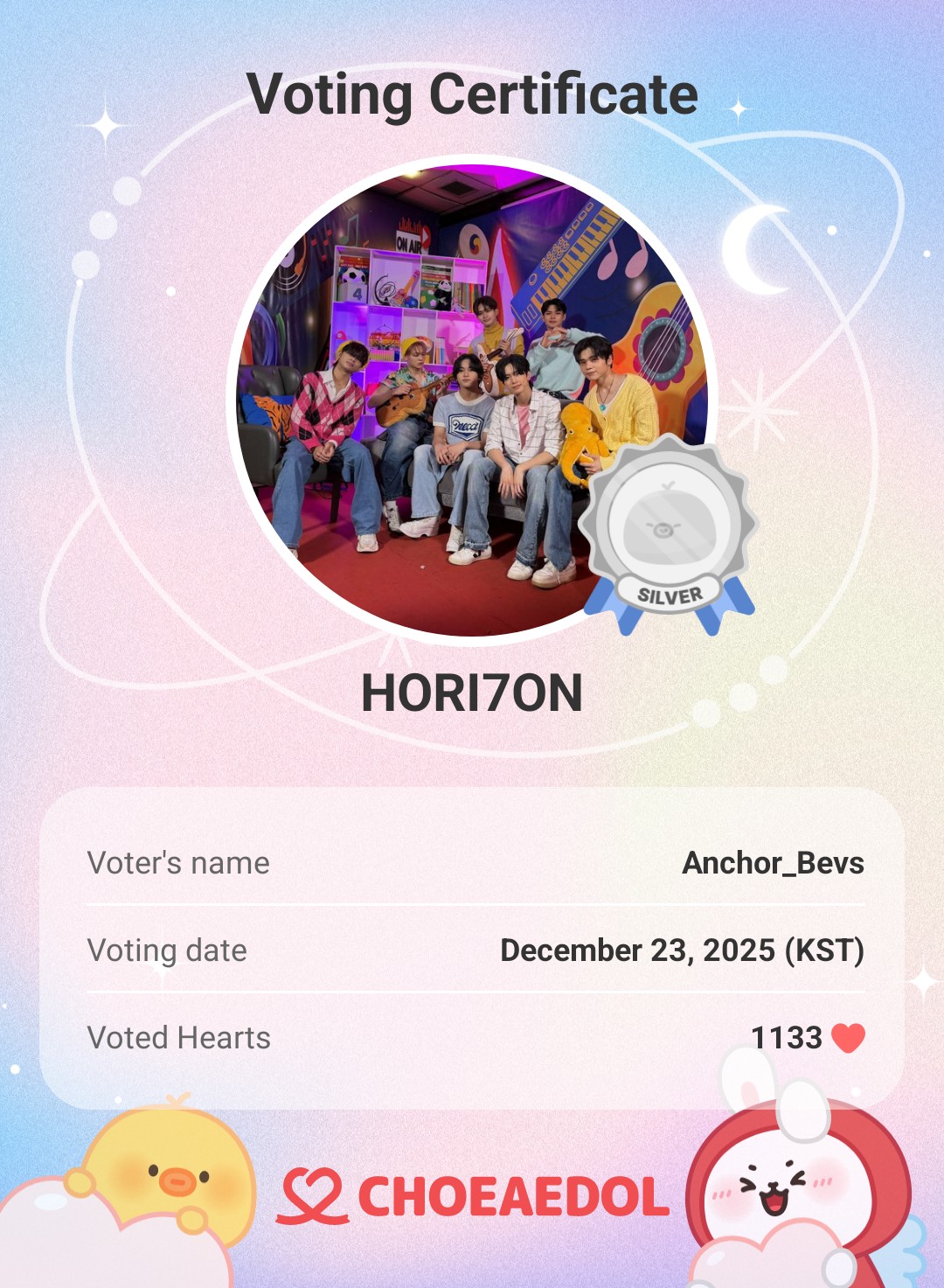 Latest photo of HORI7ON