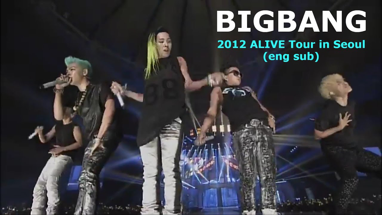Recent activity shot of BIGBANG