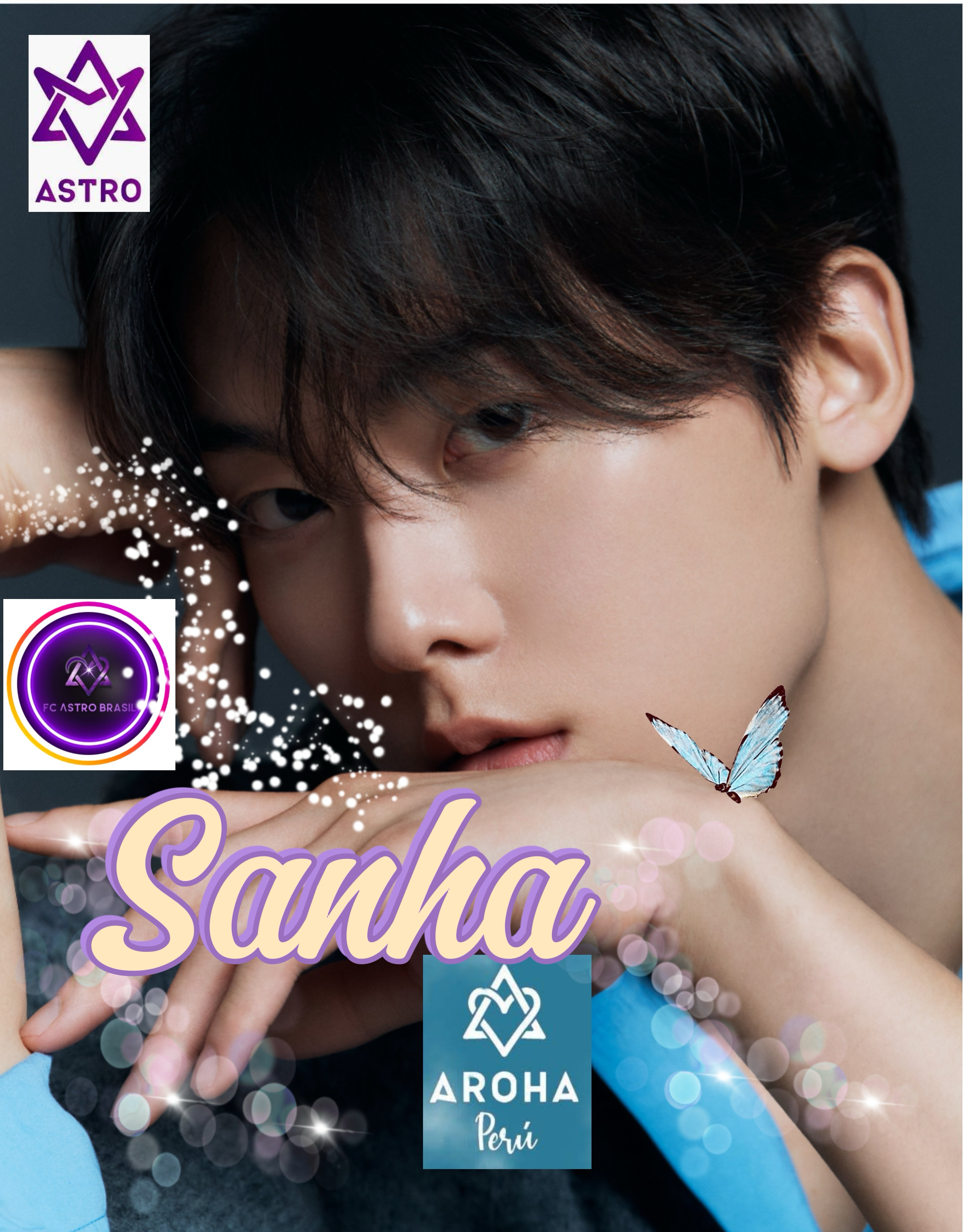 Recent activity shot of Sanha (ASTRO)