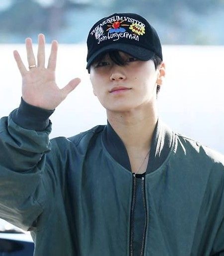 A moment captured by San (ATEEZ)'s fan