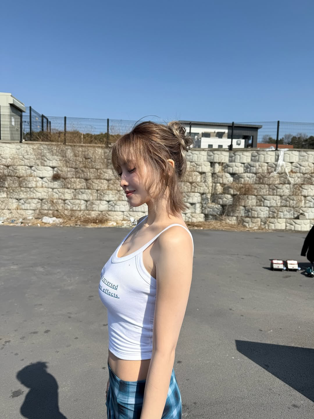 Recent activity shot of Momo (TWICE)