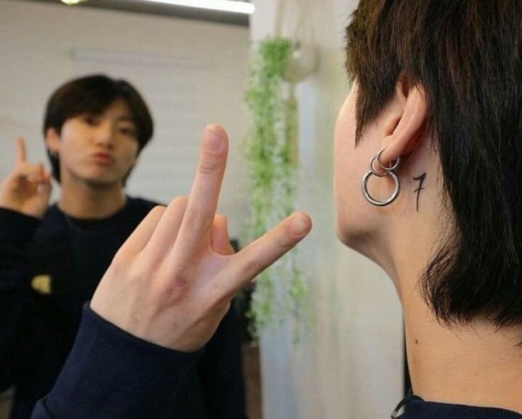 A moment captured by BTS's fan