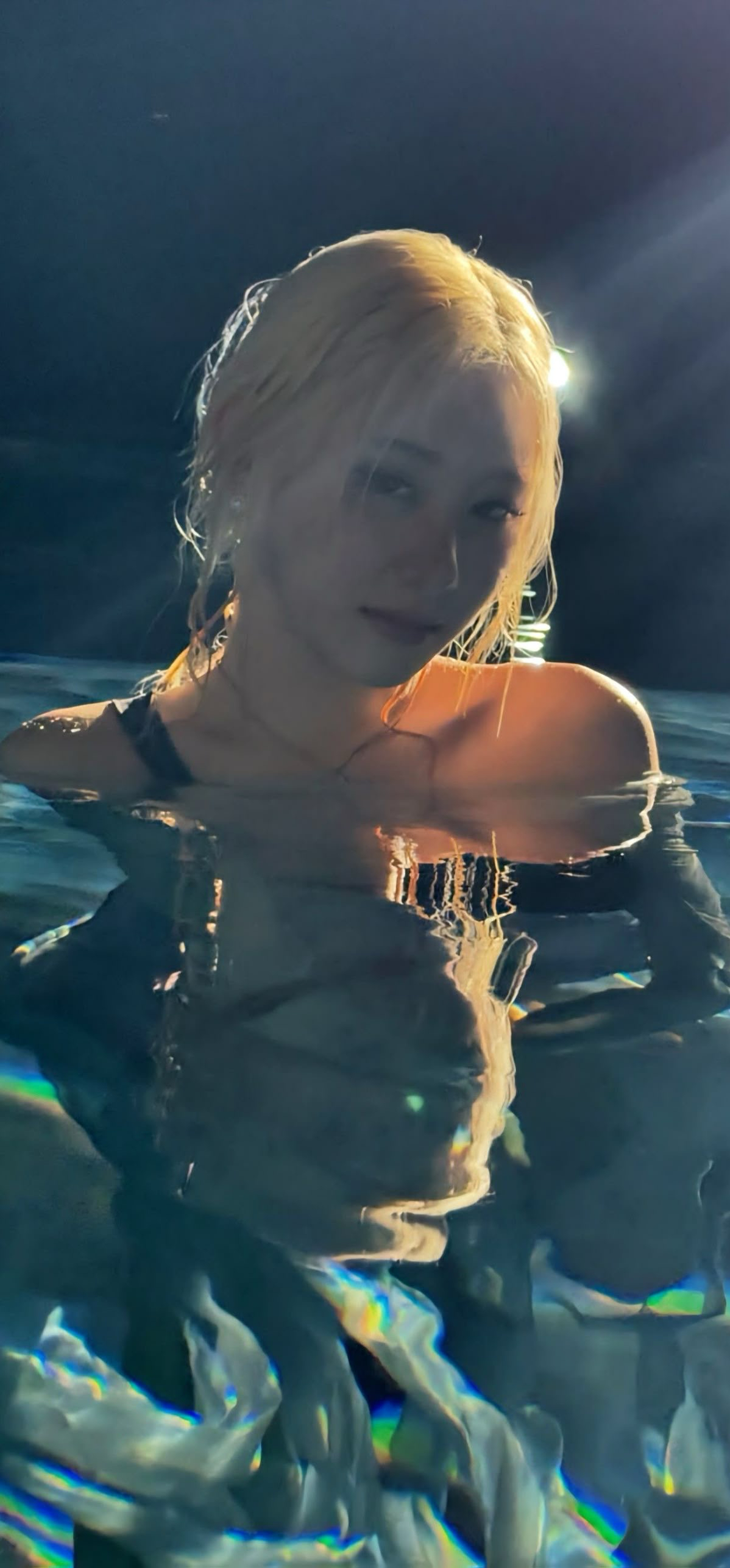 Behind-the-scenes cut of Chaeryeong (ITZY)