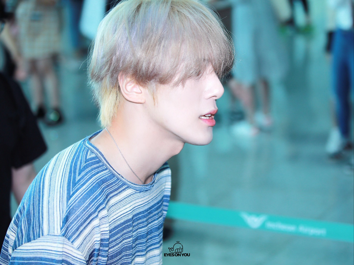 A moment captured by Minhyuk (MONSTA X)'s fan