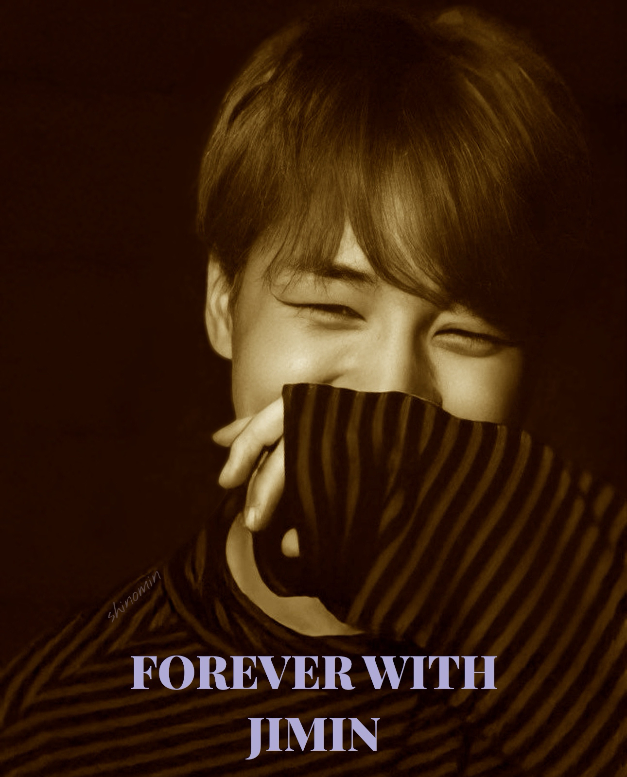 A moment captured by Jimin (BTS)'s fan