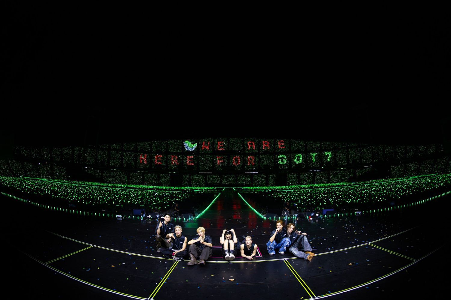 A moment captured by GOT7's fan