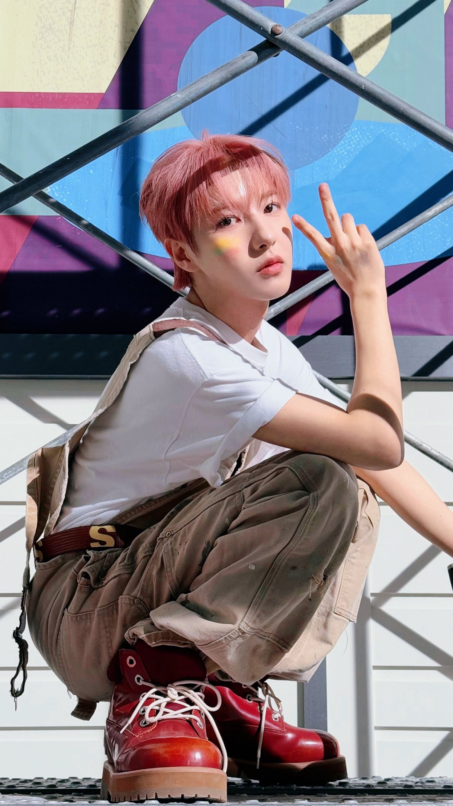 A heartfelt wallpaper shared by Renjun (NCT DREAM)'s fans