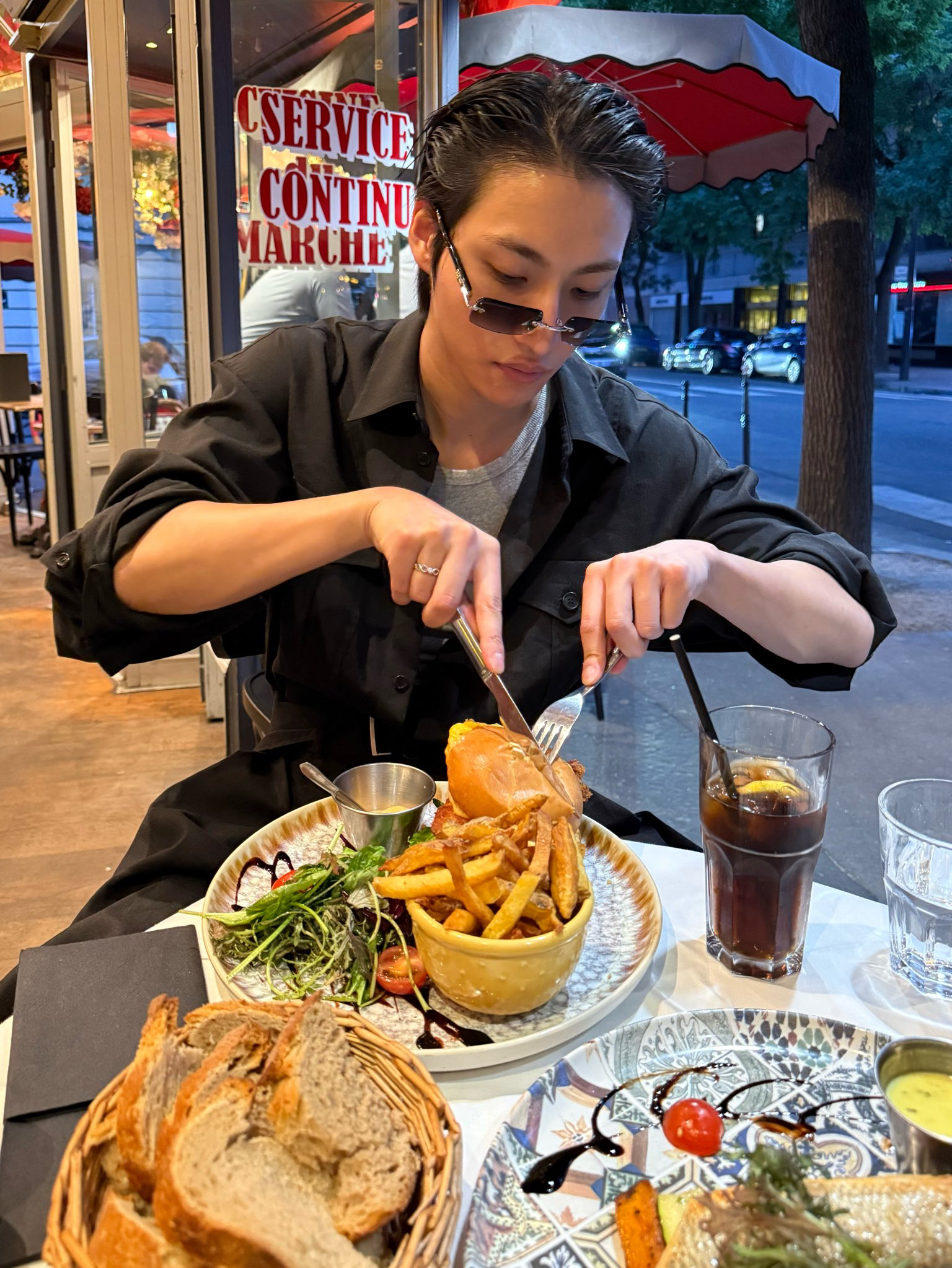 A moment captured by Seonghwa (ATEEZ)'s fan