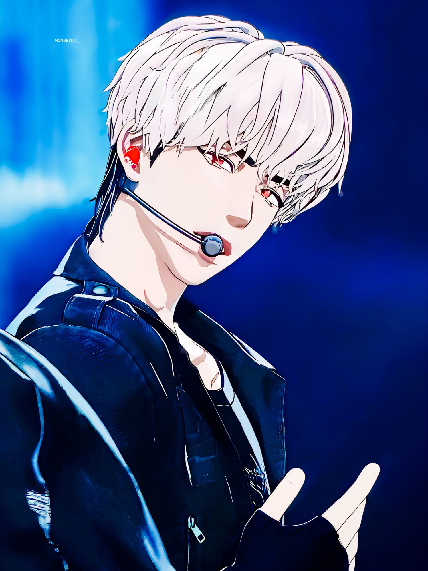 Recent activity shot of Eunho (PLAVE)