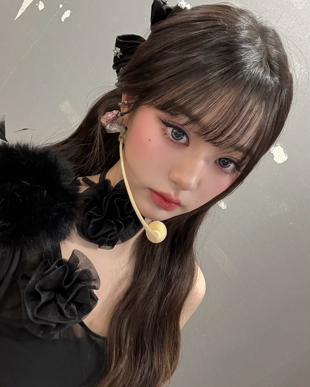 A moment captured by Jang Wonyoung (IVE)'s fan