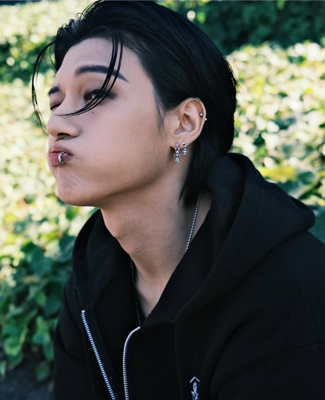 Recent activity shot of Wooyoung (ATEEZ)