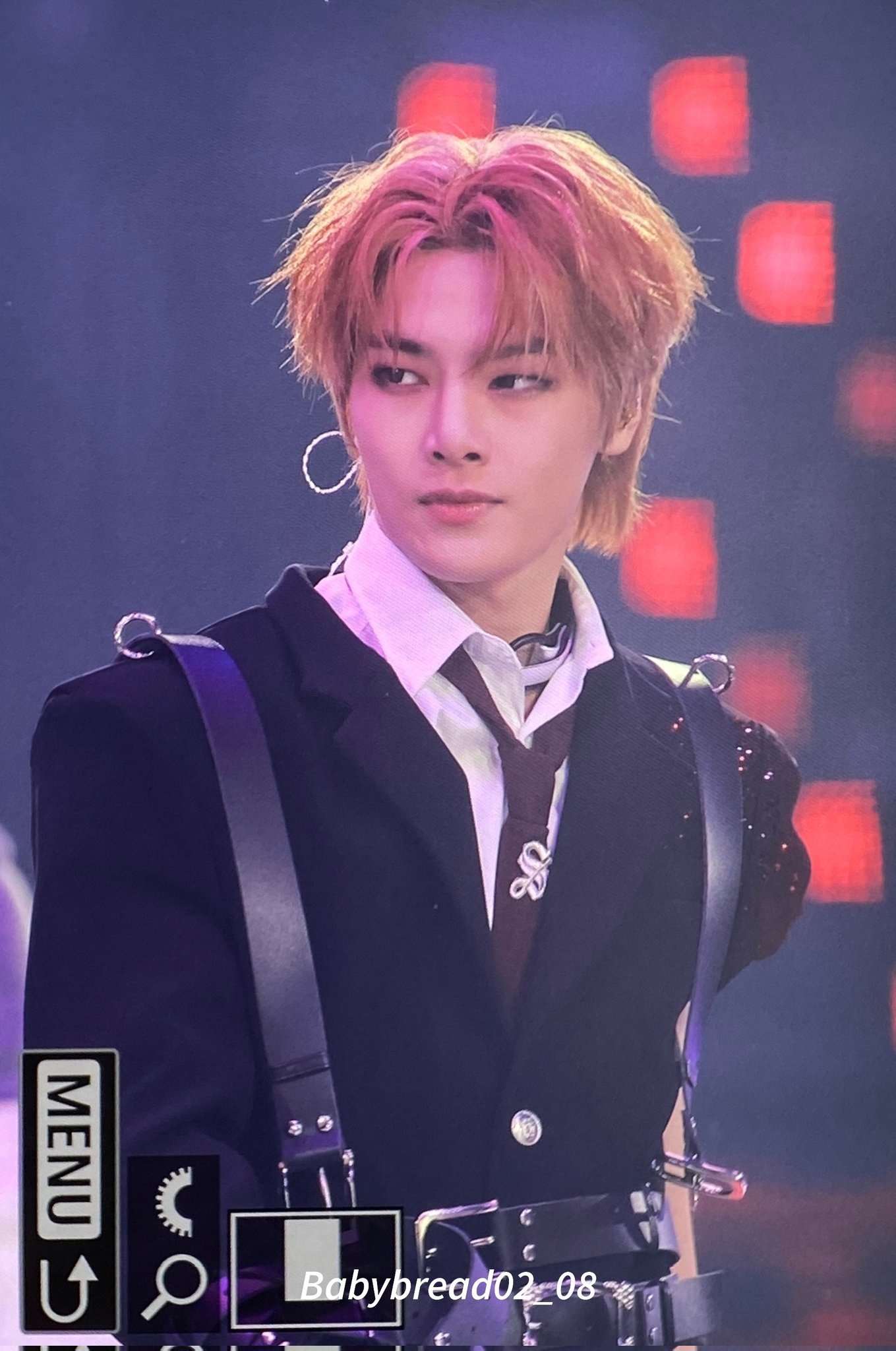 A moment captured by I.N (Stray Kids)'s fan