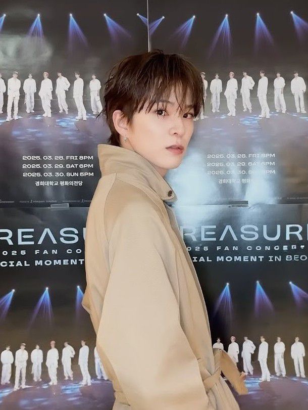 Asahi (TREASURE)粉絲拍下的瞬間